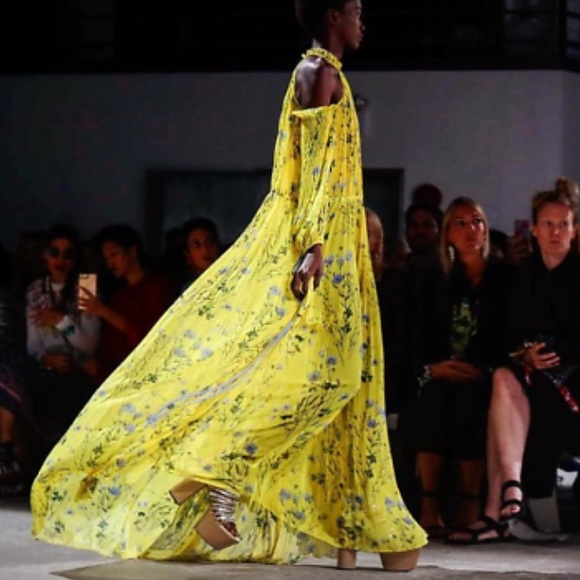 Self-Portrait Floral CS Dress - Picture 15 of 15